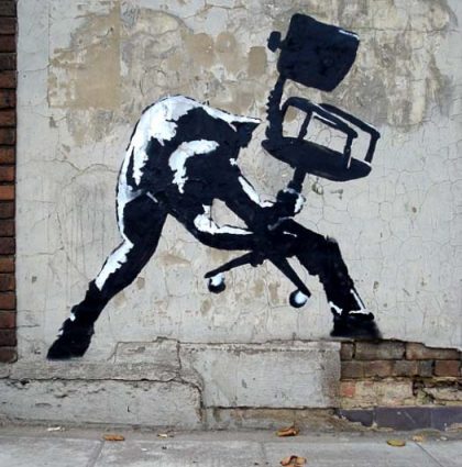 Banksy Bombed Punk